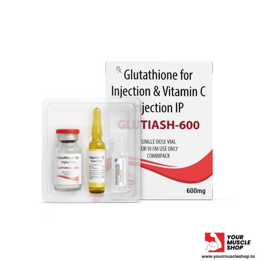 GLUTATHIONE FOR INJECTION & VITAMIN C INJECTION IP (GLUTIASH-600) - ASHER PHARMACEUTICALS