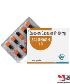 ZALEPLON CAPSULES IP 10 MG (ZALONASH 10) [1X10 CAPSULES STRIP] - ASHER PHARMACEUTICALS